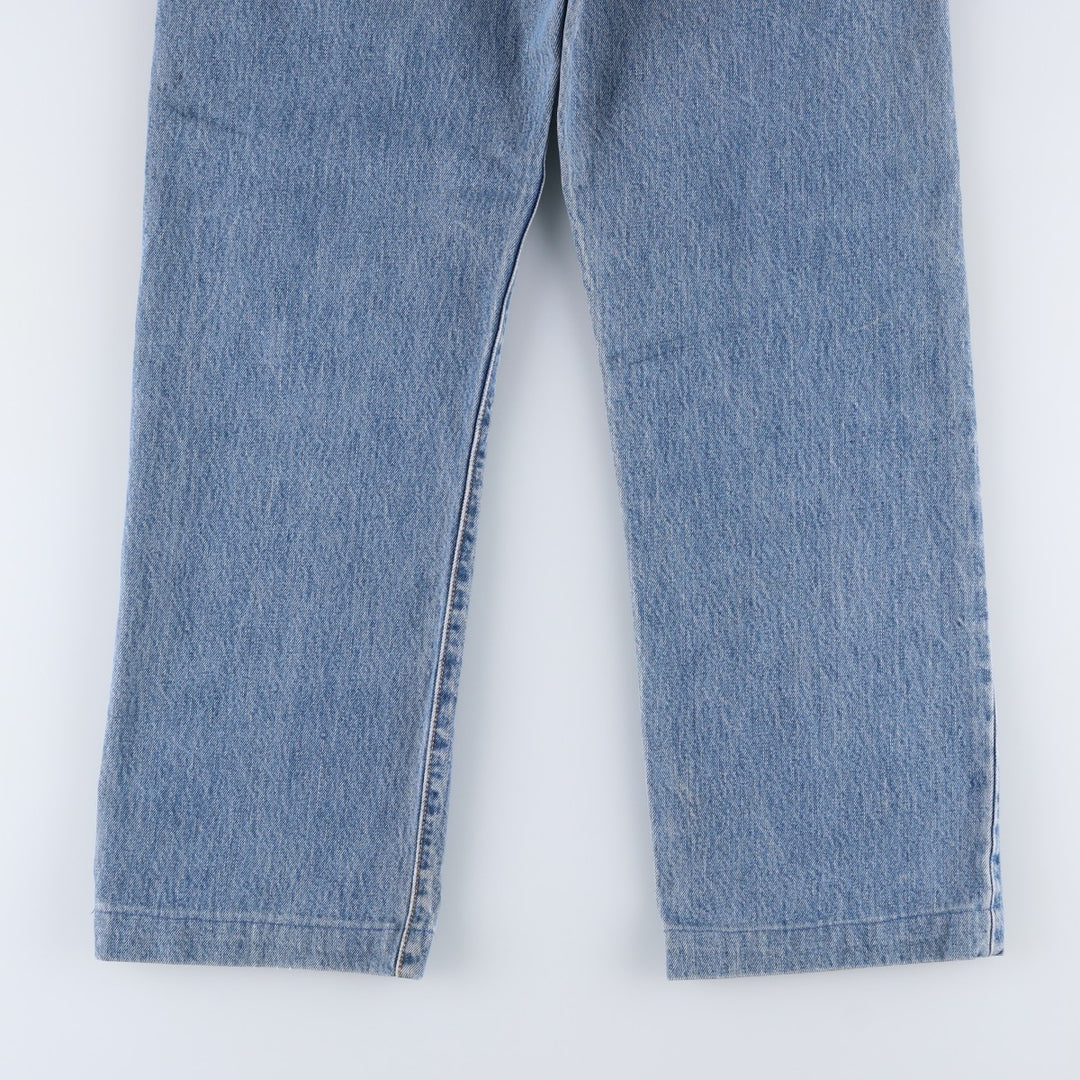 00'S Levi's 501 straight denim pants for men, size W34 cotton blue type Vintage Second Hand