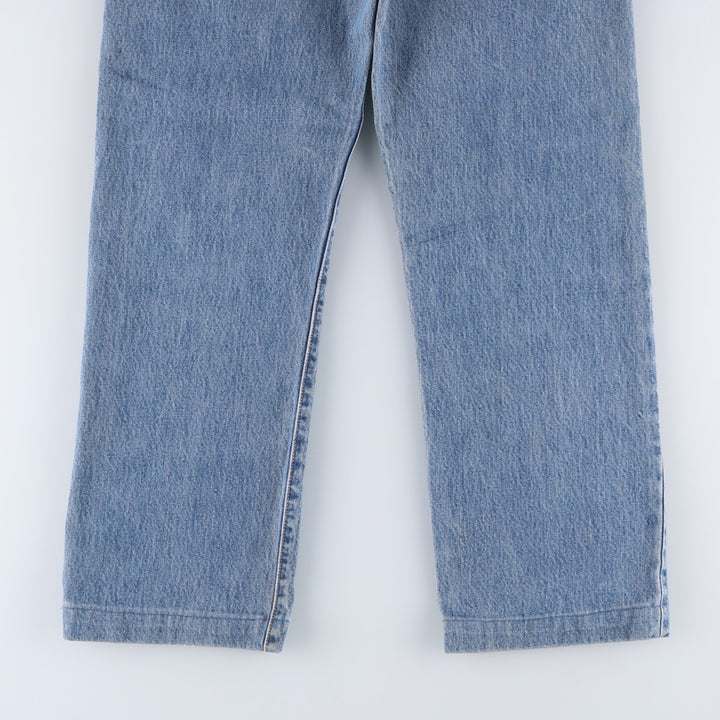 00'S Levi's 501 straight denim pants for men, size W34 cotton blue type Vintage Second Hand