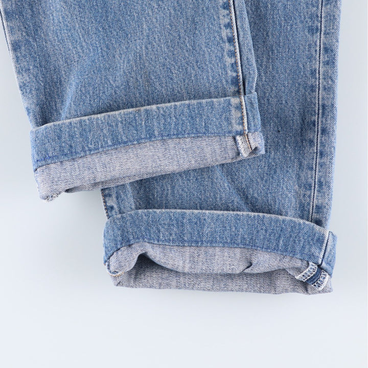 00'S Levi's 501 straight denim pants for men, size W34 cotton blue type Vintage Second Hand