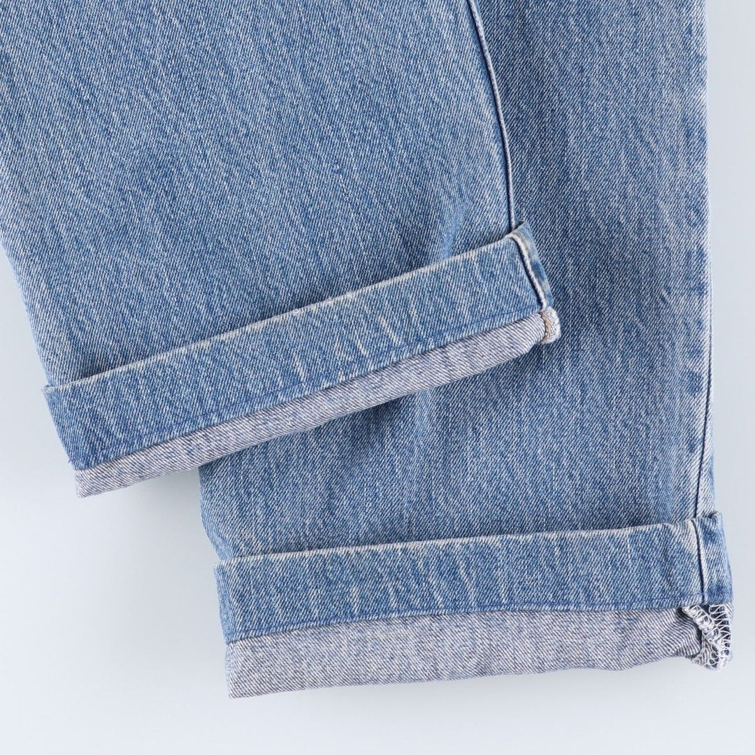 00'S Levi's 501 straight denim pants for men, size W34 cotton blue type Vintage Second Hand