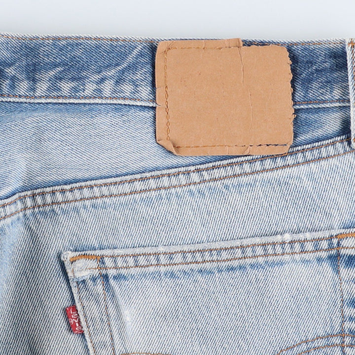 90'S Levi's 501-0000 Straight Denim Pants, Made in USA, Men's, Size W37, Vintage cotton blue type Vintage Second Hand