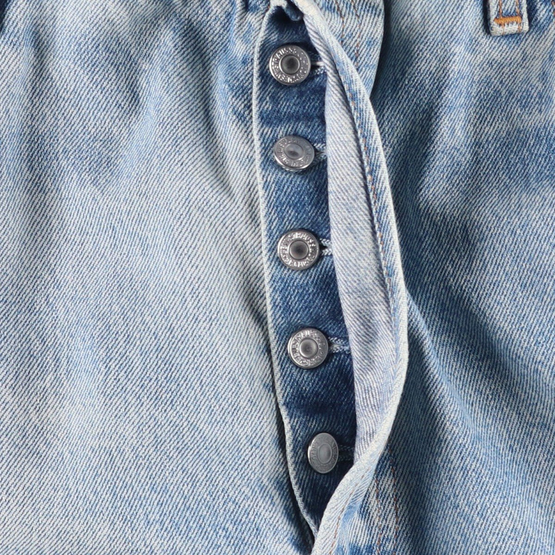 90'S Levi's 501-0000 Straight Denim Pants, Made in USA, Men's, Size W37, Vintage cotton blue type Vintage Second Hand