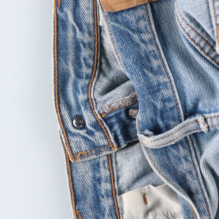 90'S Levi's 501-0000 Straight Denim Pants, Made in USA, Men's, Size W37, Vintage cotton blue type Vintage Second Hand
