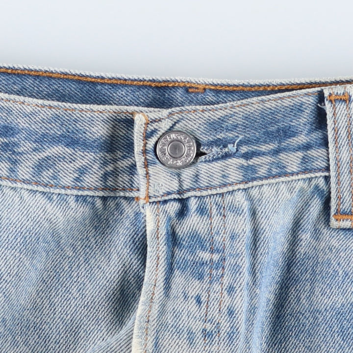 90'S Levi's 501-0000 Straight Denim Pants, Made in USA, Men's, Size W37, Vintage cotton blue type Vintage Second Hand