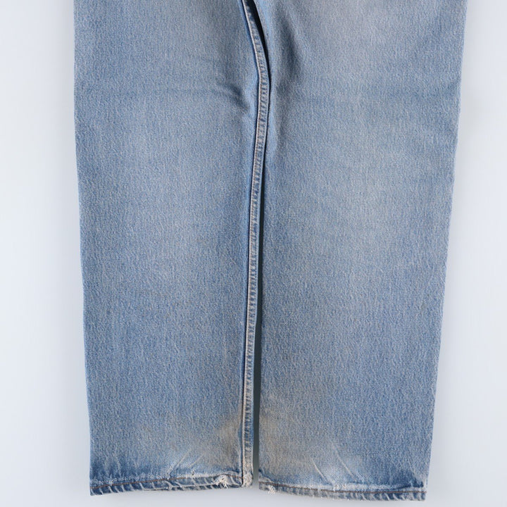 90'S Levi's 501-0000 Straight Denim Pants, Made in USA, Men's, Size W37, Vintage cotton blue type Vintage Second Hand