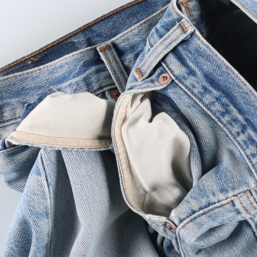 90'S Levi's 501-0000 Straight Denim Pants, Made in USA, Men's, Size W37, Vintage cotton blue type Vintage Second Hand