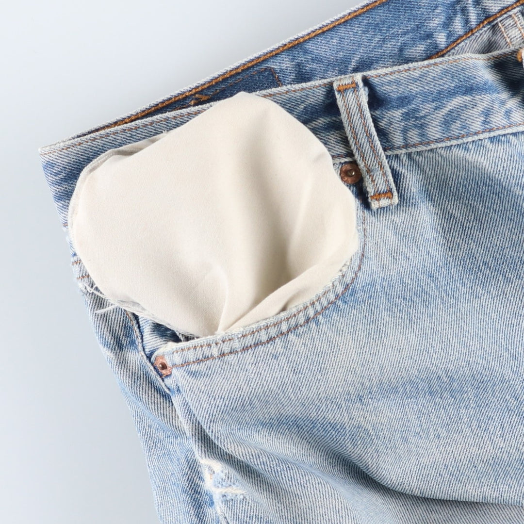 90'S Levi's 501-0000 Straight Denim Pants, Made in USA, Men's, Size W37, Vintage cotton blue type Vintage Second Hand