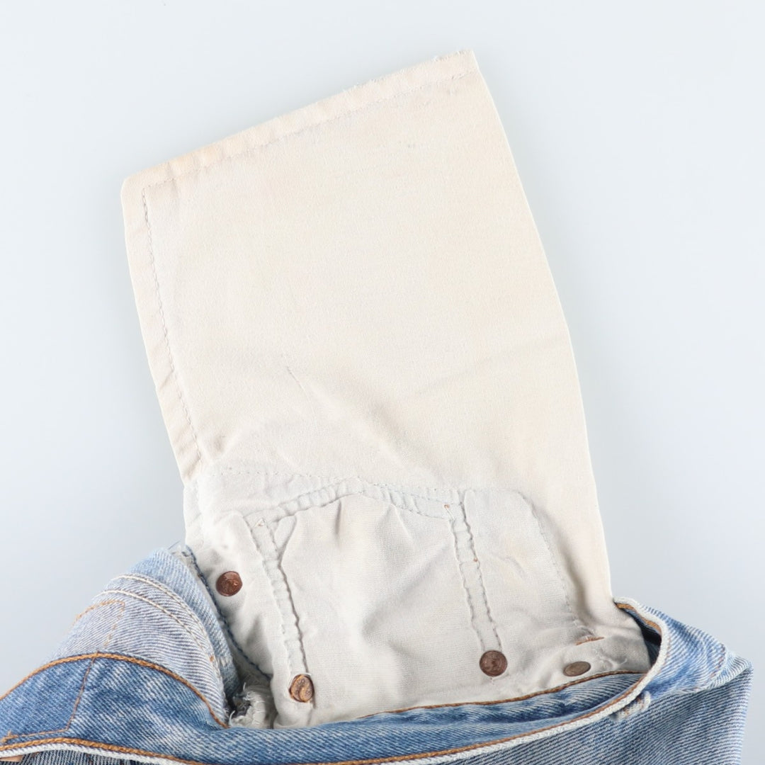 90'S Levi's 501-0000 Straight Denim Pants, Made in USA, Men's, Size W37, Vintage cotton blue type Vintage Second Hand