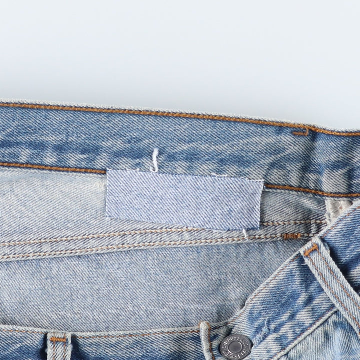 90'S Levi's 501-0000 Straight Denim Pants, Made in USA, Men's, Size W37, Vintage cotton blue type Vintage Second Hand