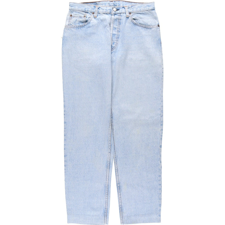 90'S Levi's 501-0191 Straight Denim Pants Made in USA Men's W32 Vintage cotton blue type Vintage Second Hand