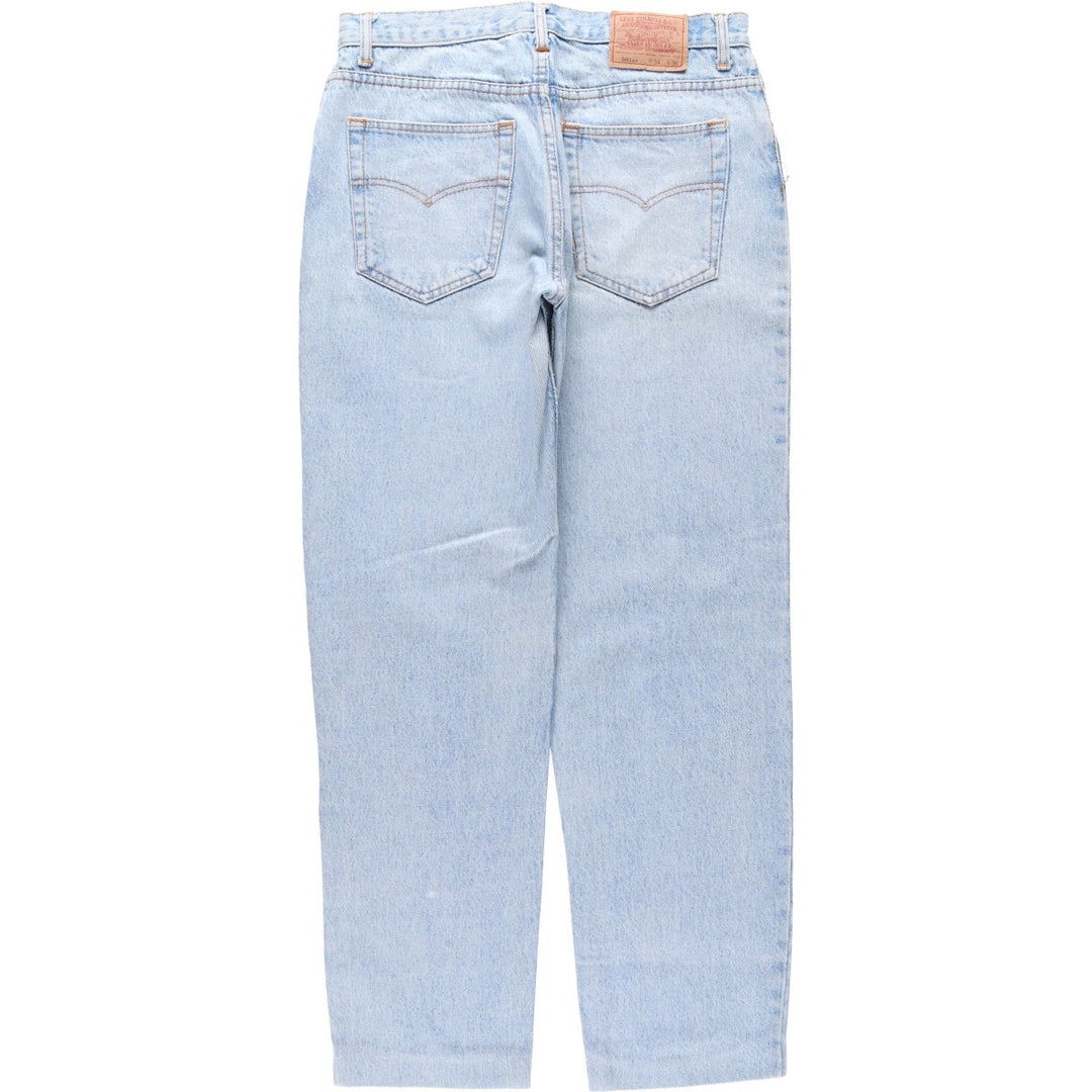 90'S Levi's 501-0191 Straight Denim Pants Made in USA Men's W32 Vintage cotton blue type Vintage Second Hand