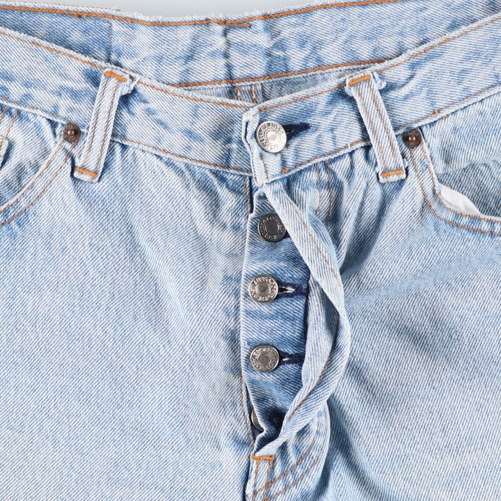 90'S Levi's 501-0191 Straight Denim Pants Made in USA Men's W32 Vintage cotton blue type Vintage Second Hand