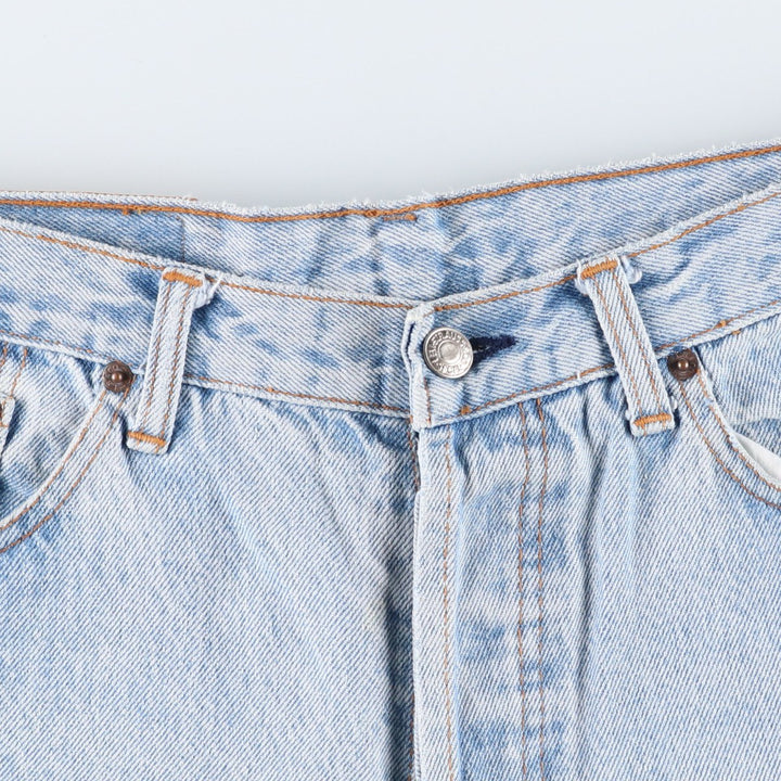 90'S Levi's 501-0191 Straight Denim Pants Made in USA Men's W32 Vintage cotton blue type Vintage Second Hand