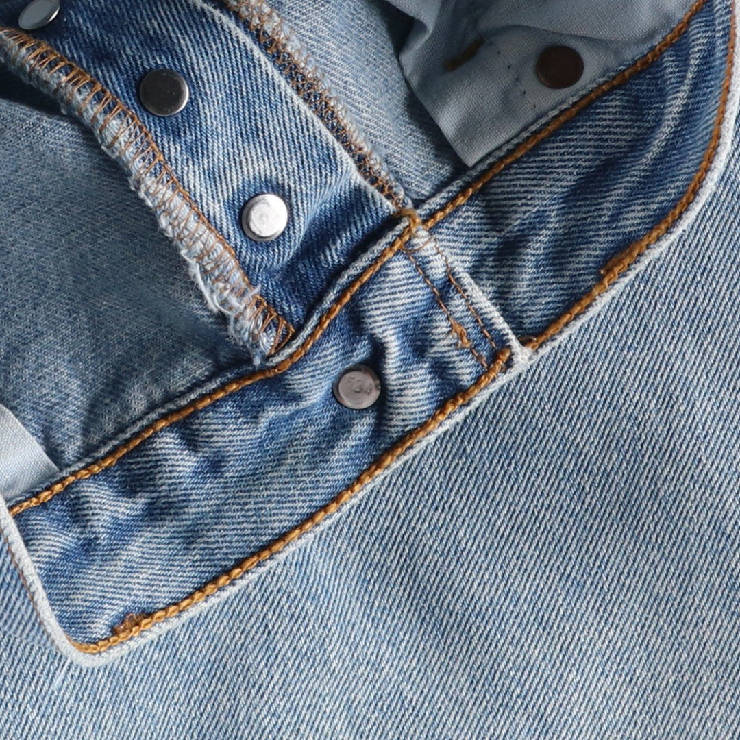Levi's 501 Straight Denim Pants, Made in USA, Men's Size W30 (approx.) cotton blue type Vintage Second Hand