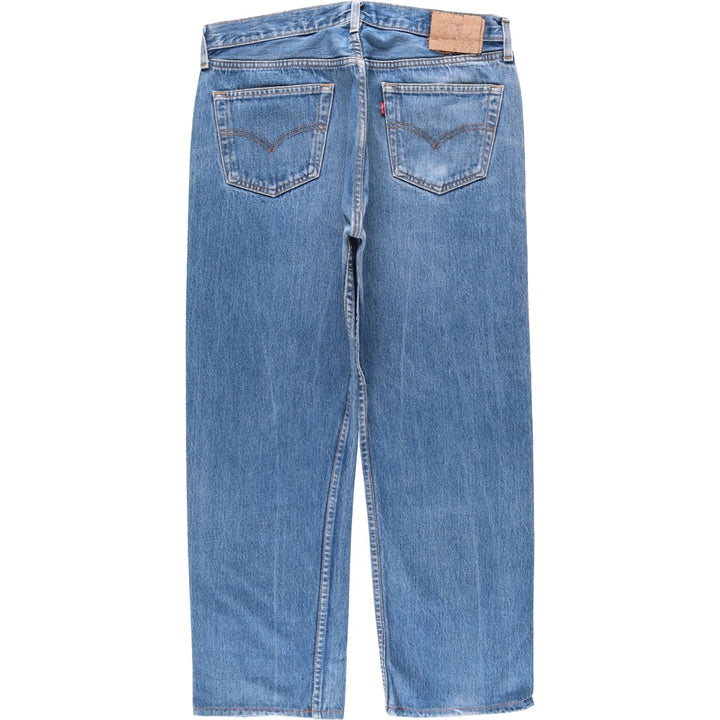 2000'S Levi's 501-0193 Straight Denim Pants, Made in USA, Men's W35 (approx.) cotton blue type Vintage Second Hand