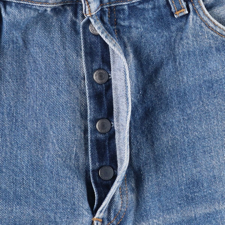 2000'S Levi's 501-0193 Straight Denim Pants, Made in USA, Men's W35 (approx.) cotton blue type Vintage Second Hand