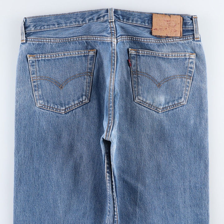 2000'S Levi's 501-0193 Straight Denim Pants, Made in USA, Men's W35 (approx.) cotton blue type Vintage Second Hand