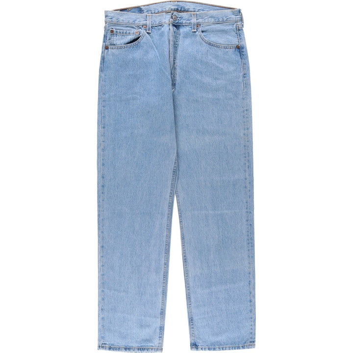 2000'S Levi's 501-0134 Straight Denim Pants, Made in USA, Men's Size W34 (approx.) cotton blue type Vintage Second Hand