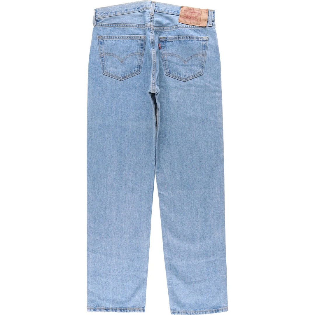 2000'S Levi's 501-0134 Straight Denim Pants, Made in USA, Men's Size W34 (approx.) cotton blue type Vintage Second Hand