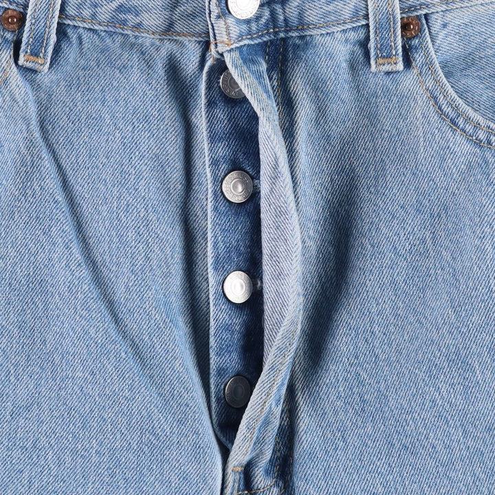 2000'S Levi's 501-0134 Straight Denim Pants, Made in USA, Men's Size W34 (approx.) cotton blue type Vintage Second Hand