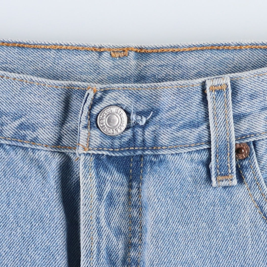 2000'S Levi's 501-0134 Straight Denim Pants, Made in USA, Men's Size W34 (approx.) cotton blue type Vintage Second Hand