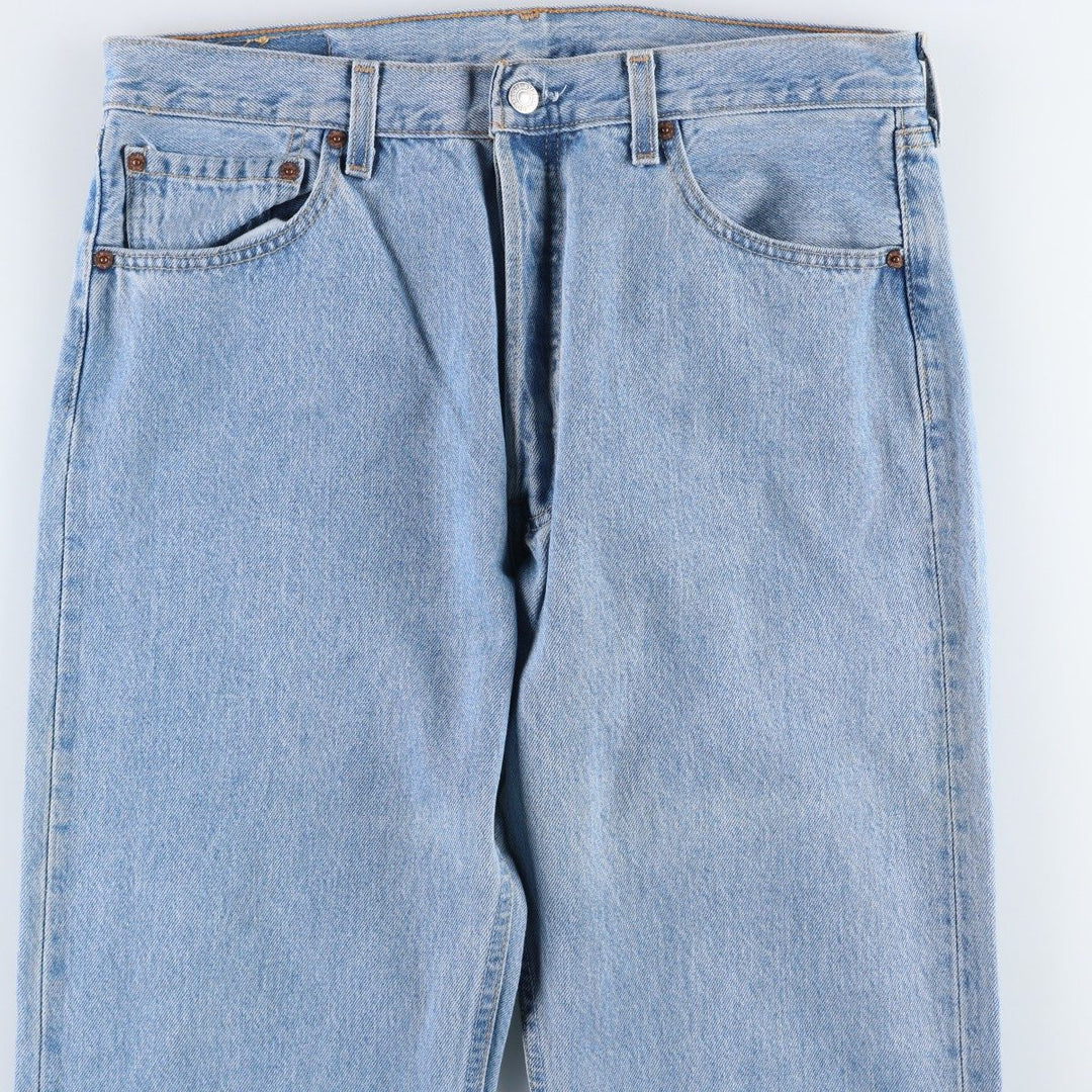 2000'S Levi's 501-0134 Straight Denim Pants, Made in USA, Men's Size W34 (approx.) cotton blue type Vintage Second Hand
