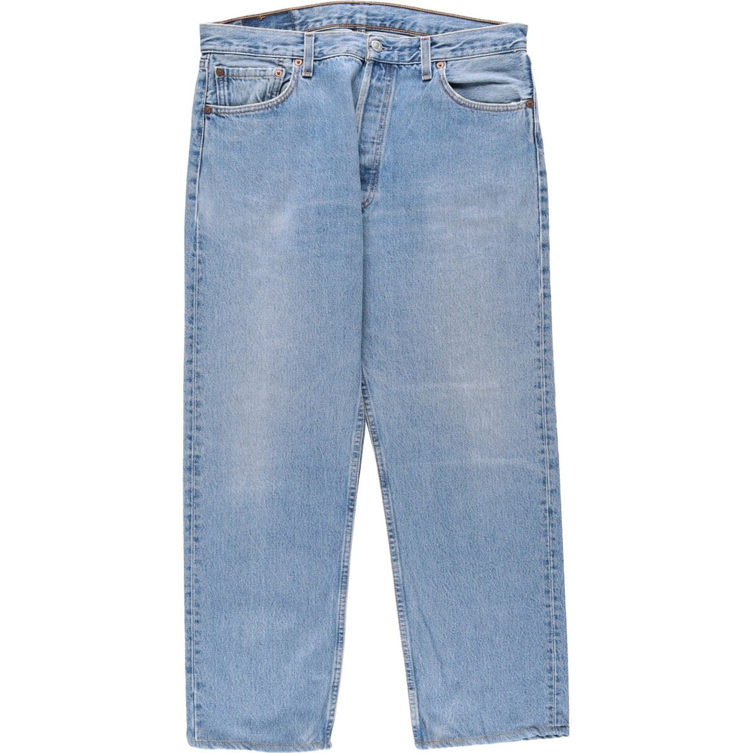 2000'S Levi's 501-0193 Straight Denim Pants, Made in USA, Men's W35 (approx.) cotton blue type Vintage Second Hand