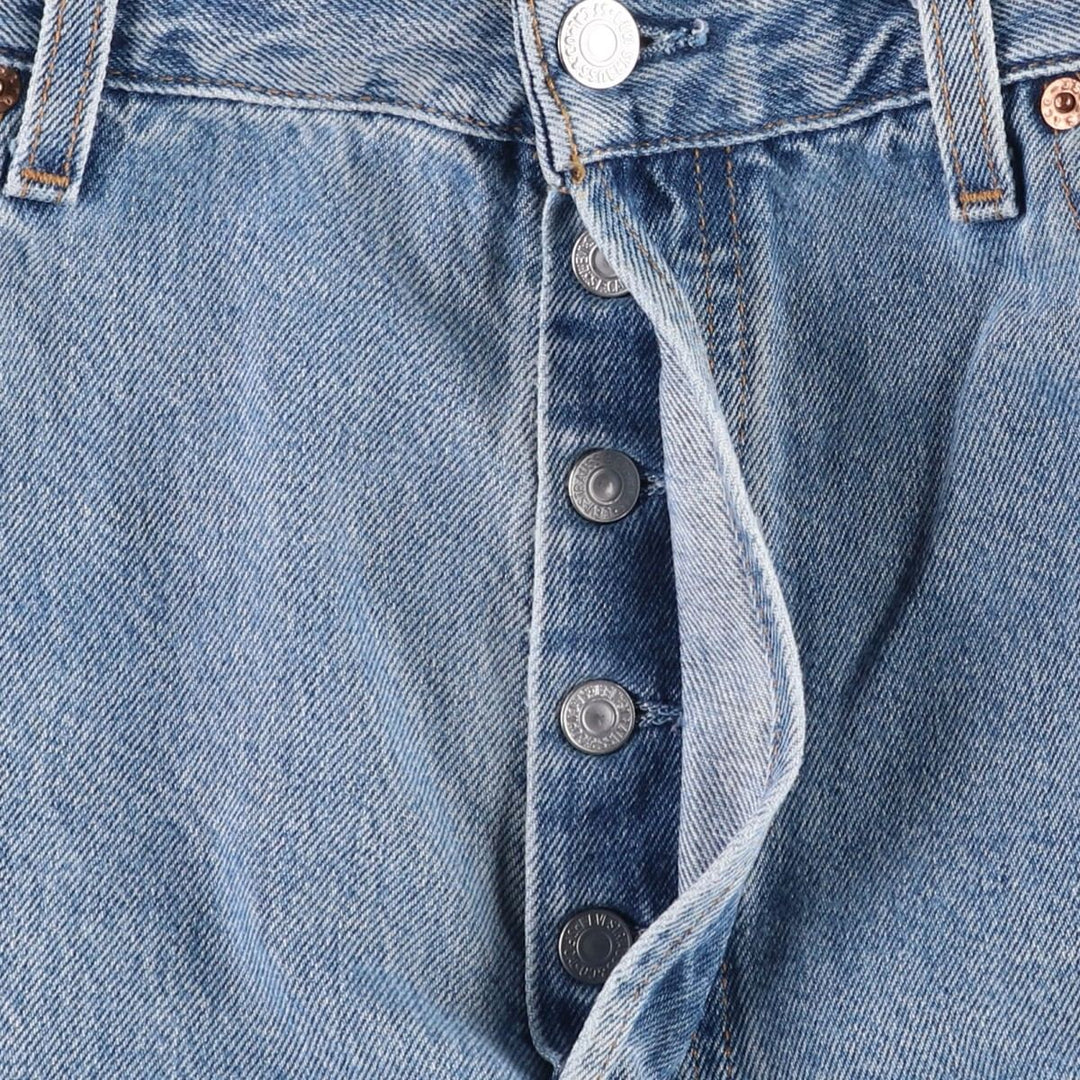 2000'S Levi's 501-0193 Straight Denim Pants, Made in USA, Men's W35 (approx.) cotton blue type Vintage Second Hand