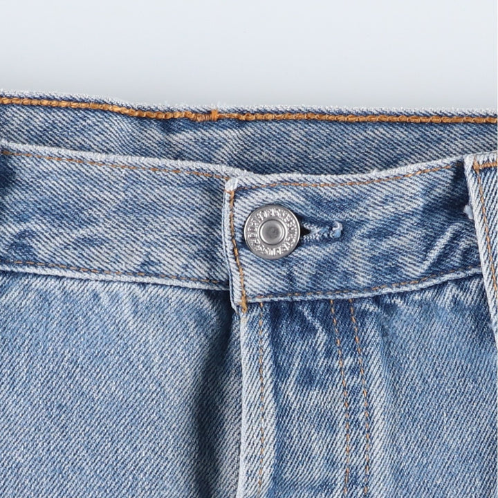 2000'S Levi's 501-0193 Straight Denim Pants, Made in USA, Men's W35 (approx.) cotton blue type Vintage Second Hand