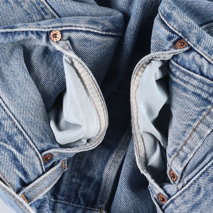 2000'S Levi's 501-0193 Straight Denim Pants, Made in USA, Men's W35 (approx.) cotton blue type Vintage Second Hand