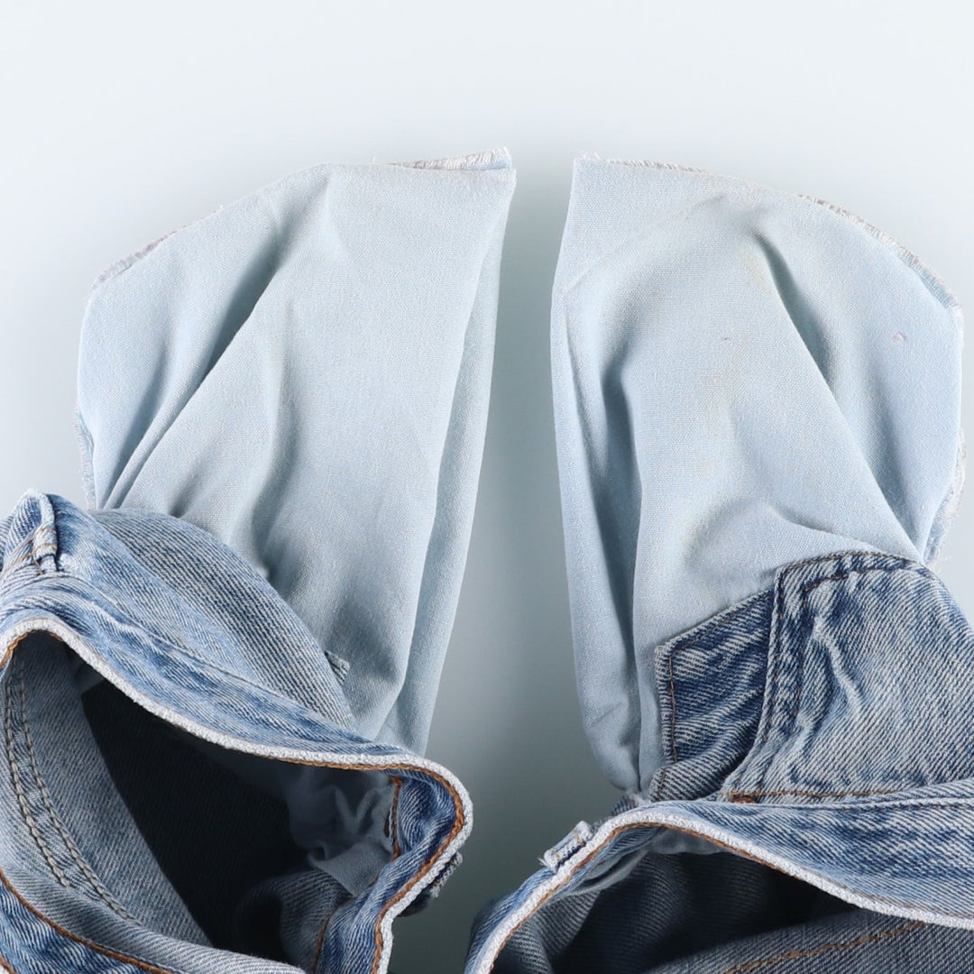 2000'S Levi's 501-0193 Straight Denim Pants, Made in USA, Men's W35 (approx.) cotton blue type Vintage Second Hand