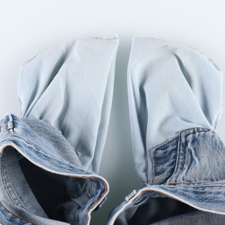 2000'S Levi's 501-0193 Straight Denim Pants, Made in USA, Men's W35 (approx.) cotton blue type Vintage Second Hand