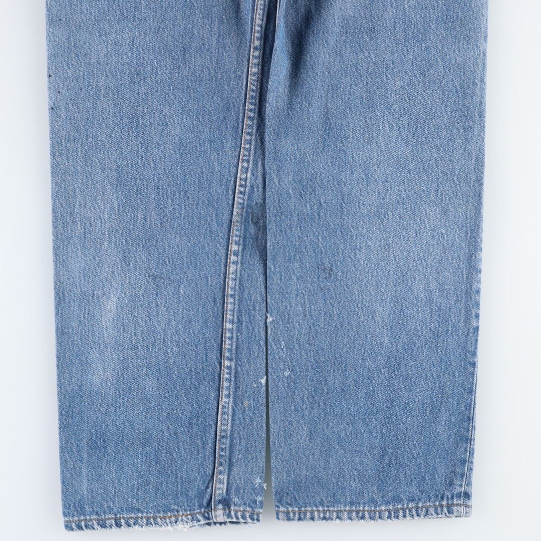 ~1990'S Levi's 501 Straight Denim Pants, Men's W34 (approx.), Vintage unclear blue type Vintage Second Hand