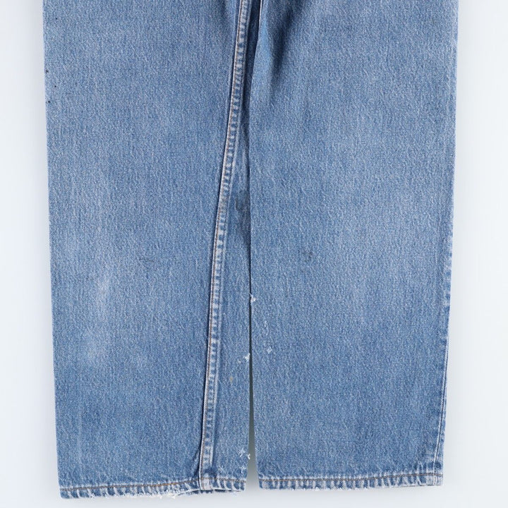 ~1990'S Levi's 501 Straight Denim Pants, Men's W34 (approx.), Vintage unclear blue type Vintage Second Hand