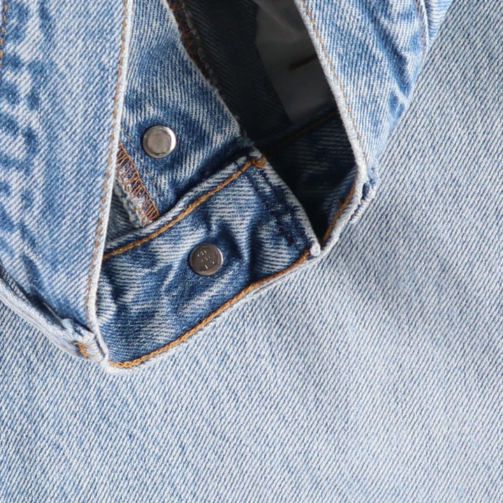 Levi's 501 Straight Denim Pants, Made in USA, Men's Size W32 (approx.) cotton Blue type light blue Vintage Second Hand