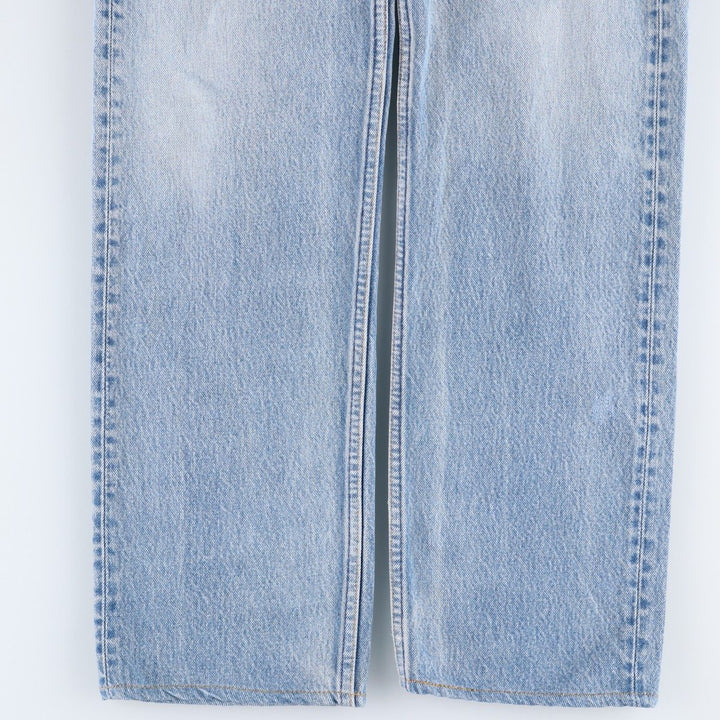 Levi's 501 Straight Denim Pants, Made in USA, Men's Size W32 (approx.) cotton Blue type light blue Vintage Second Hand