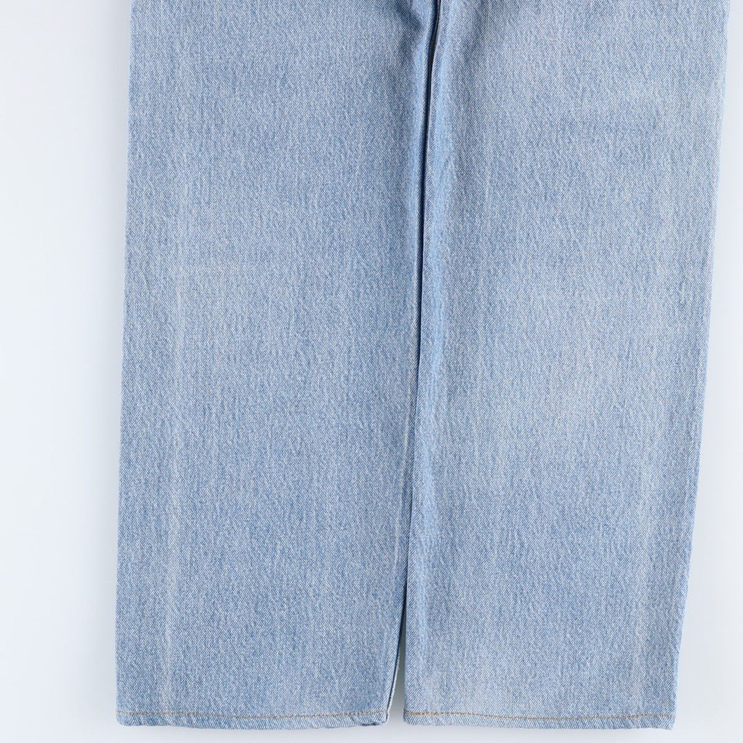 Levi's 501 Straight Denim Pants, Made in USA, Men's Size W32 (approx.) cotton Blue type light blue Vintage Second Hand