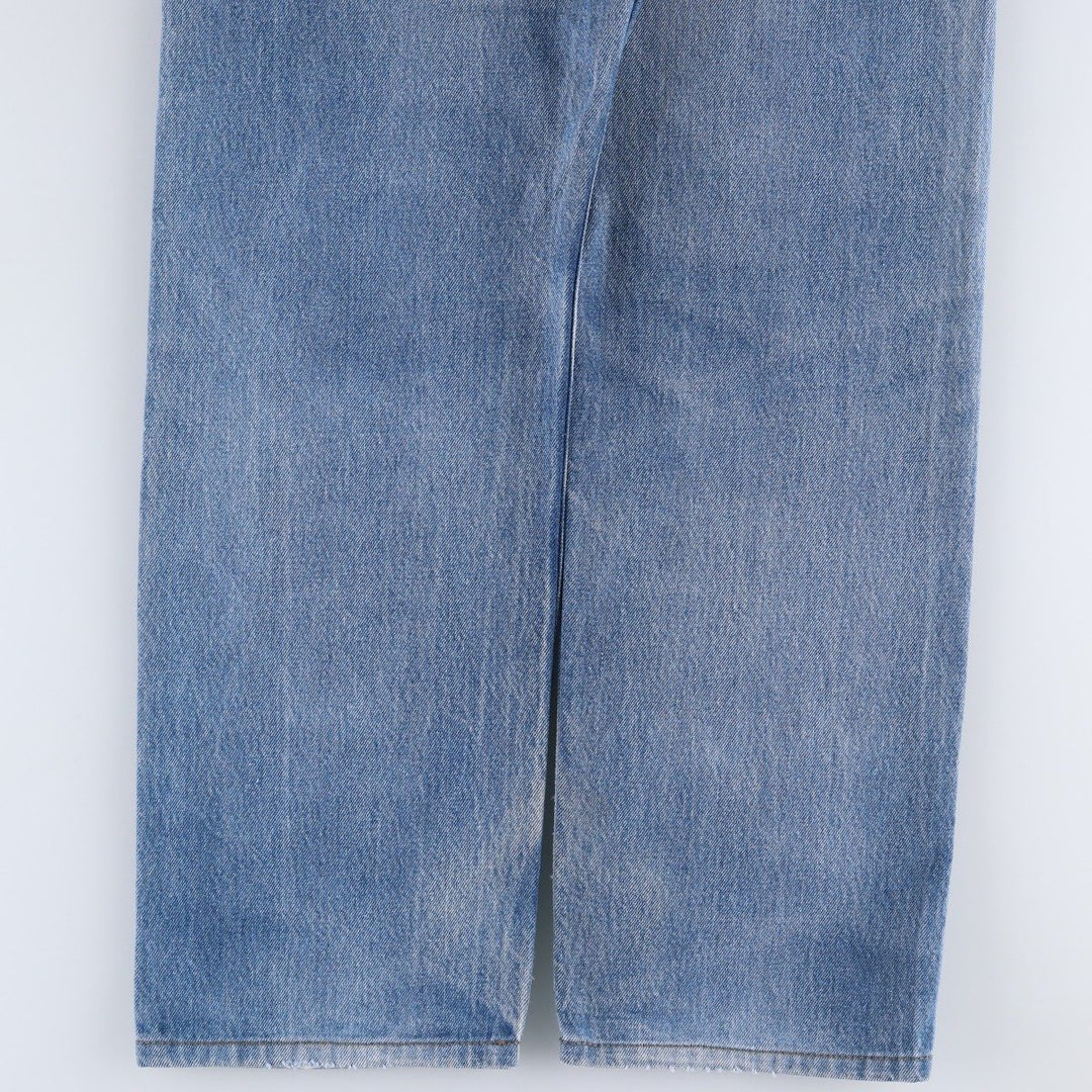 Levi's 501 Straight Denim Pants, Made in USA, Men's Size W35 (approx.), Vintage cotton blue type Vintage Second Hand