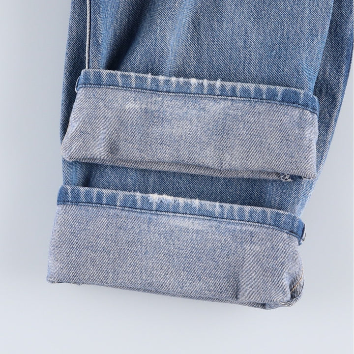 Levi's 501 Straight Denim Pants, Made in USA, Men's Size W35 (approx.), Vintage cotton blue type Vintage Second Hand