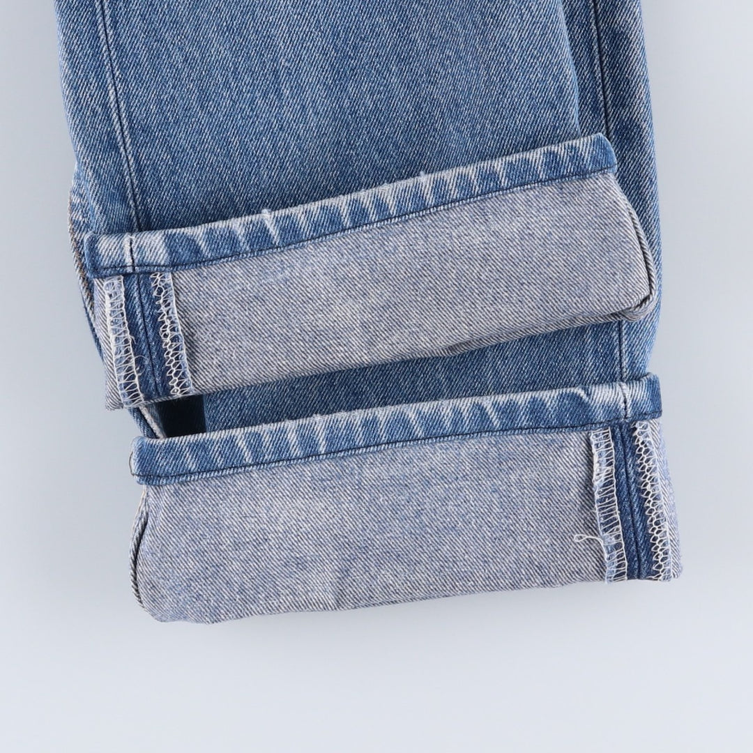 Levi's 501 Straight Denim Pants, Made in USA, Men's Size W35 (approx.), Vintage cotton blue type Vintage Second Hand
