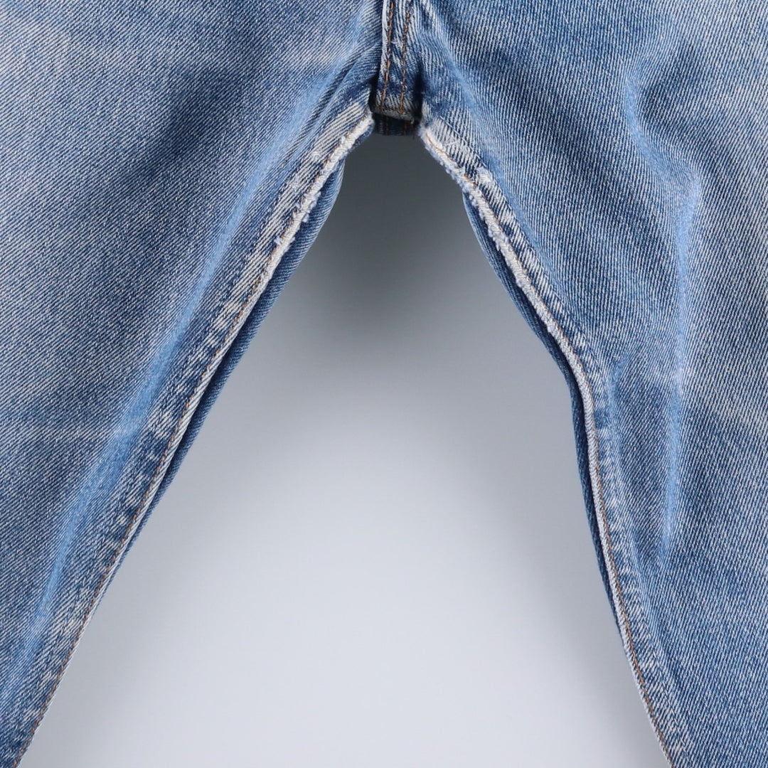 Levi's 501 Straight Denim Pants, Made in USA, Men's Size W35 (approx.), Vintage cotton blue type Vintage Second Hand