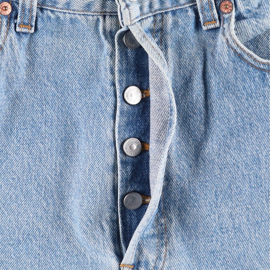 1990'S Levi's 501 0191 Straight Denim Pants, Made in USA, Men's Size W32 (approx.), Vintage cotton blue type Vintage Second Hand