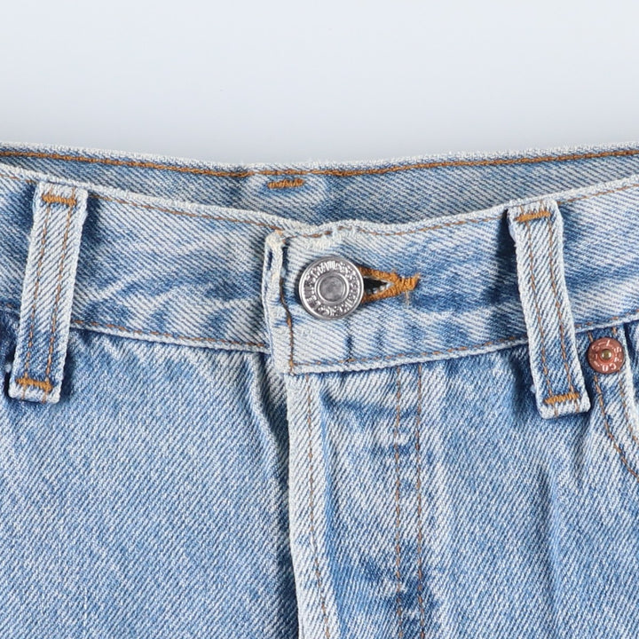 1990'S Levi's 501 0191 Straight Denim Pants, Made in USA, Men's Size W32 (approx.), Vintage cotton blue type Vintage Second Hand