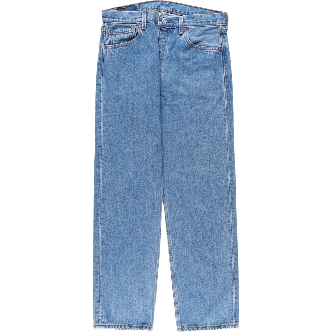 90'S Levi's 501-0193 Straight Denim Pants Made in USA Men's W33 Vintage cotton blue type Vintage Second Hand