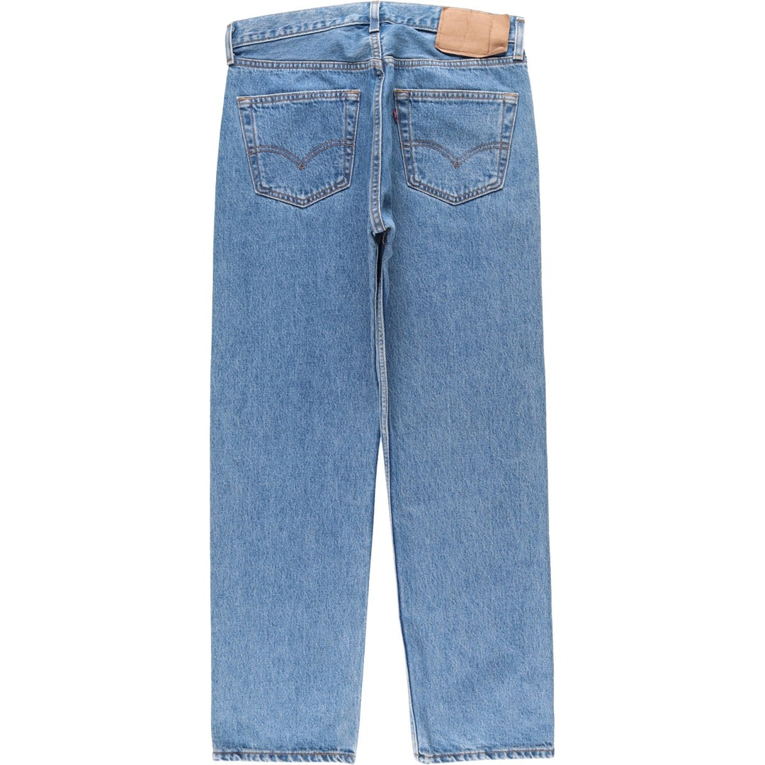 90'S Levi's 501-0193 Straight Denim Pants Made in USA Men's W33 Vintage cotton blue type Vintage Second Hand