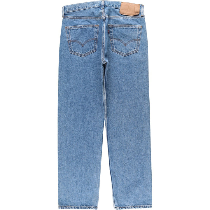90'S Levi's 501-0193 Straight Denim Pants Made in USA Men's W33 Vintage cotton blue type Vintage Second Hand