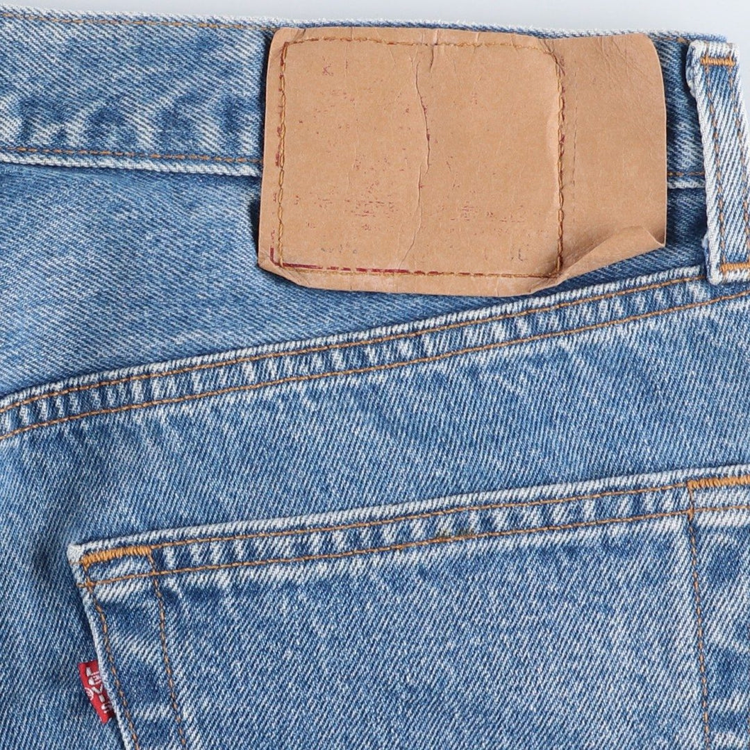 90'S Levi's 501-0193 Straight Denim Pants Made in USA Men's W33 Vintage cotton blue type Vintage Second Hand