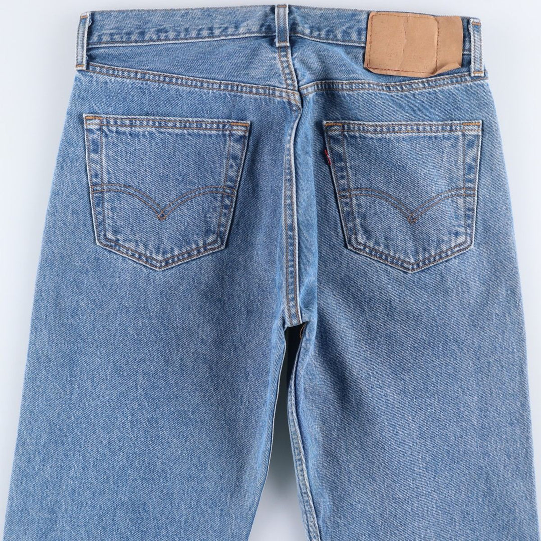 90'S Levi's 501-0193 Straight Denim Pants Made in USA Men's W33 Vintage cotton blue type Vintage Second Hand