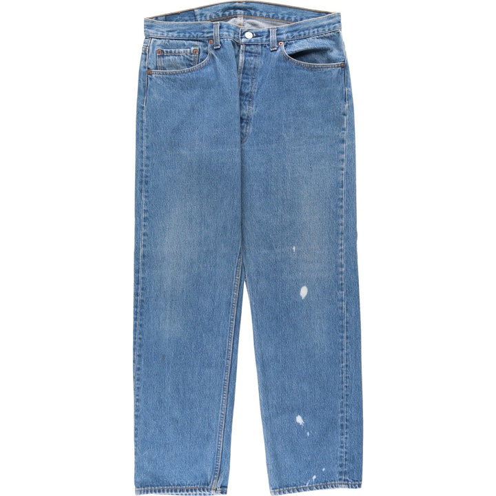 90'S Levi's 501-0000 Straight Denim Pants Made in USA Men's W35 Vintage cotton blue type Vintage Second Hand