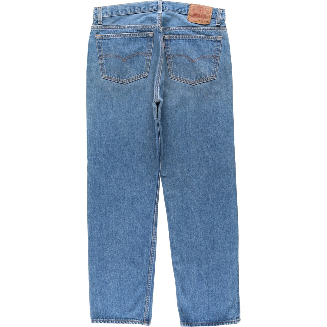 90'S Levi's 501-0000 Straight Denim Pants Made in USA Men's W35 Vintage cotton blue type Vintage Second Hand